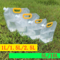 Miniatyrbild 2 av 8: 10L Utomhus Bärbar vattenpåse, hopfällbar plastbehållare 10L