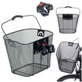 Front bicycle basket, click-on metal basket 1050