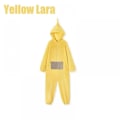 Miniatyrbild 2 av 5: Teletubbies vuxen jumpsuit onepiece pyjamas onepiece män och kvinnor unisex par hemkläder gul Yellow Yellow S