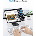 Miniatyrbillede 4 af 5: Aluminium Tablet Stativ, Justerbart & Holdbart Tablet Holder, Skrivebordsstativ Kompatibelt med iPad 10.9/10.2, iPad Pro 13/12.9/11