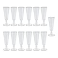 Miniatyrbild 1 av 5: 60 st 150 ml plastvinglas, champagneglas, rödvinsglas, mångsidiga, ett måste för festkarnevaler