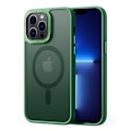 Pikkukuva 1 / 5: Yhteensopiva iPhone 13 Pro Max Kuori MagSafe Hybridi Matta Vihreä Epäviralliset alkuperäistarvikkeet 50