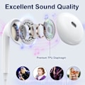 Pikkukuva 4 / 5: (2-PAKKAUS) Yhteensopiva iPhone EarPods Lightning Bluetoothin ja ohjauksen kanssa Korkealaatuiset epäviralliset alkuperäistarvikkeet