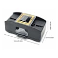 Miniatyrbild 4 av 6: Automatisk Kortblandare Svart