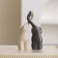 Scandinavian Elephant Decoration - 2-pack Hygge Home Decor for Sofa/Coffee Table