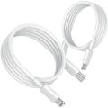 Miniatyrbillede 1 af 6: 2 stk. 2m USB-C iPhone kabel