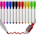 Pikkukuva 1 / 5: 12 kpl - Valkotaulutussit pyyhkijällä - Tussit Multicolor multifärg