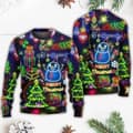 Stygg julehettegenser, Julelys Neonbelysning Stygg julehettegenser S