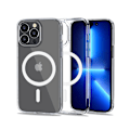 Pikkukuva 1 / 5: Tech-Protect Yhteensopiva iPhone 14 Pro Max Kuori FlexAir Hybrid MagSafe Läpinäkyvä Epäviralliset alkuperäistarvikkeet 80