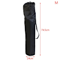 Miniatyrbilde 1 av 5: Oppbevaringsvesker for campingstol, bærbar, slitesterk, erstatningstrekk, utstyr for utendørsbruk, db Svart Svart M M Black