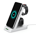 Miniatyrbillede 4 af 5: 3-i-1 Trådløs oplader til mobil, Samsung-smartwatch og høretelefoner