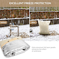 Miniatyrbillede 4 af 6: Vinter vandhane frostsikringsbeskyttelsescover anti-is returventil frostsikringsmuffe frostsikringspose rør isolering isoleringsmuffe 62*63cm