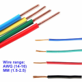 Miniatyrbillede 2 af 6: 40 stk. (16-14 AWG) Metal Krympeflex Rørforbindelsessæt Krympeflex Øskener Vandtæt Vandtætte Elektriske Terminaler
