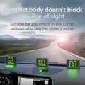 För Smart HUD Head Up Display: Bilhastighetsdisplay, USB-driven, inget batteri, 5V-kompatibel, universell passform för alla körpositioner