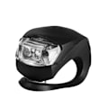 Miniatyrbillede 4 af 5: 4 stk. Cykel Mountainbike Frø Lampe Silikone Forlygte Baglygte Advarselslys Cykling Mariehøne Lampe Rideudstyr Tilbehør