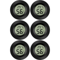 Miniatyrbillede 1 af 5: Mini Tower Digital LCD Termometer Hygrometer Temperatur Fugtighed -50~70℃ 10%~99% RH Bærbar Termometer Thermo Hygrometer Indikator (6 STK)