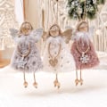Miniatyrbillede 1 af 4: 3 Strikkede Julestrømper Sokker Sæk Nytårsgave Slikposer Julepynt Til Hjemmet Juletræ Hængende Ornamenter Natal