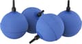 Akvarium 5cm Blå Luftsten Boll Bubbel Diffuser Släppverktyg för Luftpumpar Akvarier Hinkar Dammar och DWC Tankar, Set med 4
