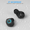 Pikkukuva 3 / 7: Bluetooth 5.1 -kuulokkeet, 3D Hi-Fi Stereo langattomat kuulokkeet IPX7 vedenpitävät, Bluetooth-kuulokemikrofoni mini-pikalatauskotelolla ja mikrofonilla, superkevyet,