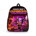 Pikkukuva 1 / 5: Minecraft Painettu Reppu Koululaukku Suuri Tilavuus Opiskelijan Kirjalaukku Reppu Lasten Lahja 12