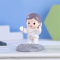 Pikkukuva 6 / 6: 2 Astronautti Matkapuhelinpidike Hartsimateriaali Käsintehdyt Käsityöt Autokoristeet Autotarvikkeet Sisustus 8cm