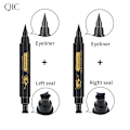 Pikkukuva 3 / 5: Musta nestemäinen eyeliner, 2 kpl nestemäistä eyelineriä, vedenpitävä, pitkäkestoinen ja tahriintumaton eyeliner-setti