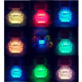 Miniatyrbilde 5 av 5: Minecraft Potion Bottle fargeskiftende LED-bordlampe, 7-tommers nattlampe