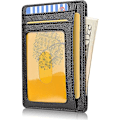 Miniatyrbild 1 av 4: Minimalistisk framsida Money Bag Herr Läderplånböcker för kvinnor (1 förpackning)