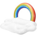 Miniatyrbillede 1 af 7: Flydende Drikkeholder Oppustelig Pool Float Øl Drikke Mad Spabad Til Vand Pool Party Forsyninger Dam
