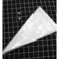 Miniatyrbillede 5 af 5: 150 tyllerposer fortykkede transparente PE trekantposer engangs