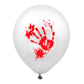 Miniatyrbilde 4 av 5: 40 stk Halloween Ballongdekorasjonssett Svart Ballong Hexe Skallehode Edderkopp Spøkelse Ansikt Latex Ballong Festdekorasjon
