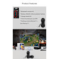 Miniatyrbild 7 av 7: Bärbar Mini Bluetooth Controller Kompatibel VR Controller PC Gamepad Joystick Fjärrkontroll Fjärrkontroll Gamepad för Android/iOS/PC