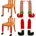Miniatyrbilde 1 av 4: 4 Julegaveposer Julenisse Alv Borddekkebrikke Juleartikler Julepynt 42 x 12cm