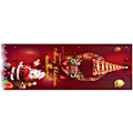 Miniatyrbild 2 av 2: Juldekorationer Mattor God Jul Inomhus Mattor Inredning God Jul Dekorativa Juldekor Prydnader Festdekor Presenter (A 40x120CM) A