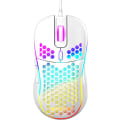 Miniatyrbilde 1 av 6: Honeycomb Kablet Gamingmus, RGB Bakgrunnsbelysning og 7200 Justerbar DPI, Ergonomisk og Lett USB Datamus med Høy Presisjonssensor for Windo