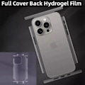 Miniatyrbild 1 av 5: 2 pcs Heltäckande hydrogelfilm för iPhone 16-serien  Matte Clear skärmskyddsfodral för iPhone 16E