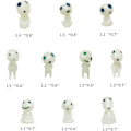 Miniatyrbild 2 av 5: 10st Random Light Up Princess Mononoke Tree Elf Dolls, Glow in the Dark Figurines, Resin Gnome Garden Statue, Micro Landscape, Doll Accessories, Spir