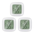 Miniatyrbild 1 av 5: Hemtermometer 3 delar Mini LCD-portabel inomhushygrometertermometer -20℃~60℃, 10%~99% RH Lämplig för barnrum, äldrerum etc.