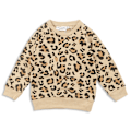 Miniatyrbillede 1 af 5: Spædbarn Baby Pige Dreng Rundhals Sweatshirt Pullover Sweater Langærmet Skjorte Bluse Toppe Varmt Efterår Vinter Tøj Leopard Print Sweatshirt
