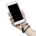 Miniatyrbild 5 av 6: Telefonsnor med lapp, universal stretchiga lassoband och phone case Ankare för anti-dropp utomhus vandring Cykling Klättring Kompatibel med