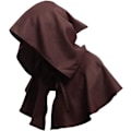Miniatyrbillede 1 af 6: Halloween Grim Hætte Kappe Cosplay Kostumer Hætte Poncho B