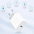 Miniatyrbild 4 av 6: Apple 30W Typ-C to Lightning Snabbladdare För iPhone 14 13 12 11 Pro Max Mini X XS XR Plus Magsafe Trådlös Dragkedja Kabel För Snabb Laddning