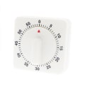 Miniatyrbilde 1 av 5: 60 Minutters Kjøkken Timer Opptrekkbar Alarmklokke Nedtellingstimer