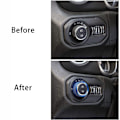 Miniatyrbild 7 av 7: Led Solar Power Lights Led Projection Lights Färgglada Roterande S