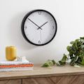 Miniatyrbillede 5 af 5: Basics Moderne Væg Ur, Sort, 30 cm