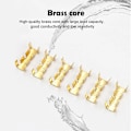 Miniatyrbild 2 av 3: 30/50/100pcs Dockningsplint U-typ Plintflik 0,3 till 1,5mm2 Kopplingsplint Dubbelkopplingsplint 30pcs