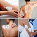 Miniatyrbild 5 av 7: Lågfrekvent TENS Fysioterapi Instrument MINI Patch Massager Flerdelad Pulse Meridian Massage Instrument