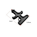 Miniatyrbild 5 av 5: 4 Pcs Utomhus Självförsvar Nylon Plast Stål Försvar Duron Borr Stinger Ring Utrustning Självförsvar Sting Ring Verktyg