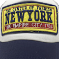 Miniatyrbillede 4 af 5: New York mesh baseball kasket broderet ande tunge hat (slidt version)