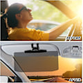 Miniatyrbild 4 av 6: 2ST Car Sun Shade Extender, 12,6"*5,7" Car Sun Shade Extender, Transparent justerbar solskyddsbländskydd.